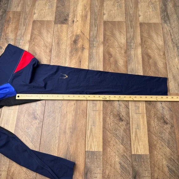 Lucas Hugh Leggings Colorblock Yoga Running‎ Training Womens Size Medium Blue - Picture 7 of 9